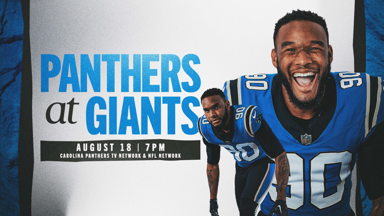 Live updates: Panthers at Giants