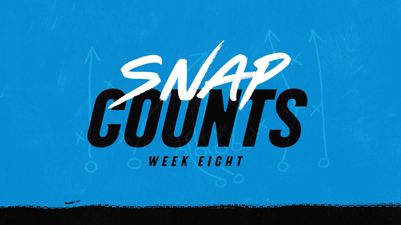 Snap Counts: Panthers vs. Falcons
