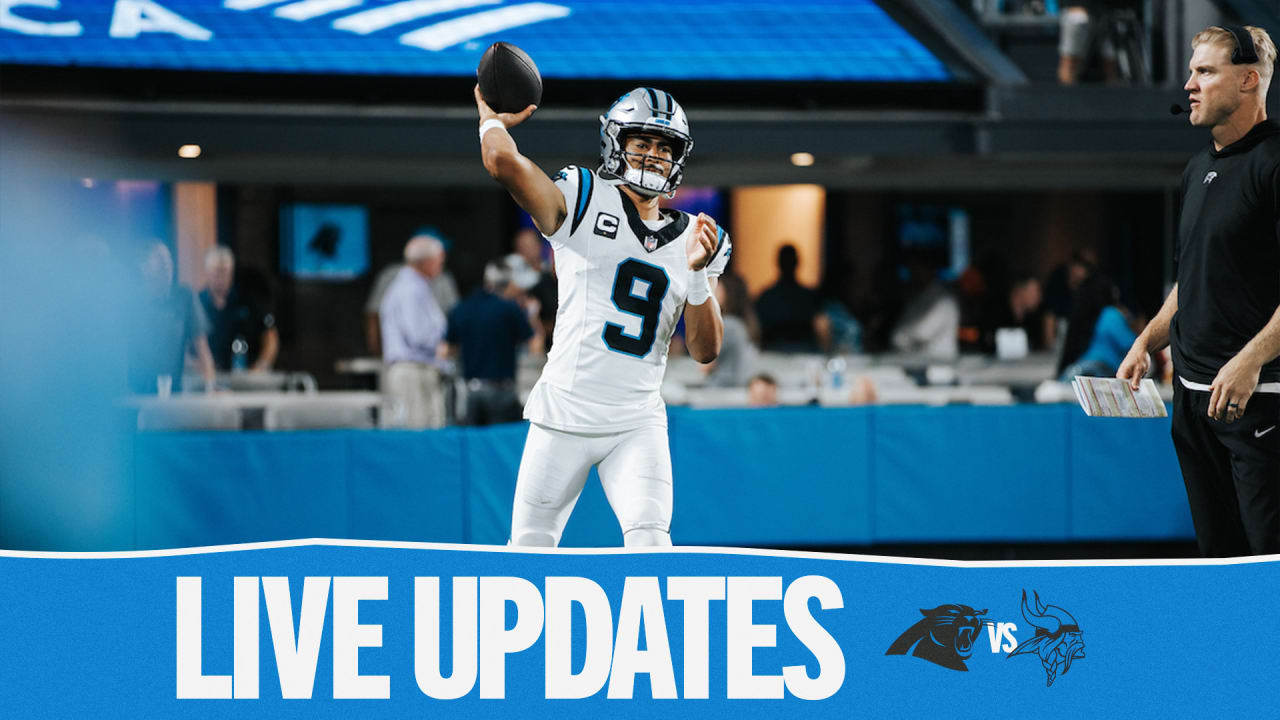 Live Updates: Panthers vs. Vikings