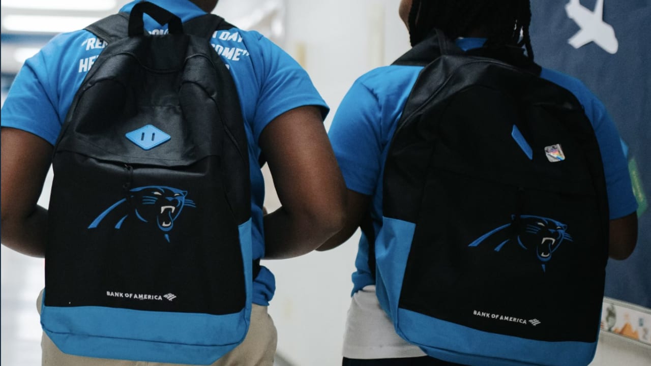 Carolina shop panthers backpack