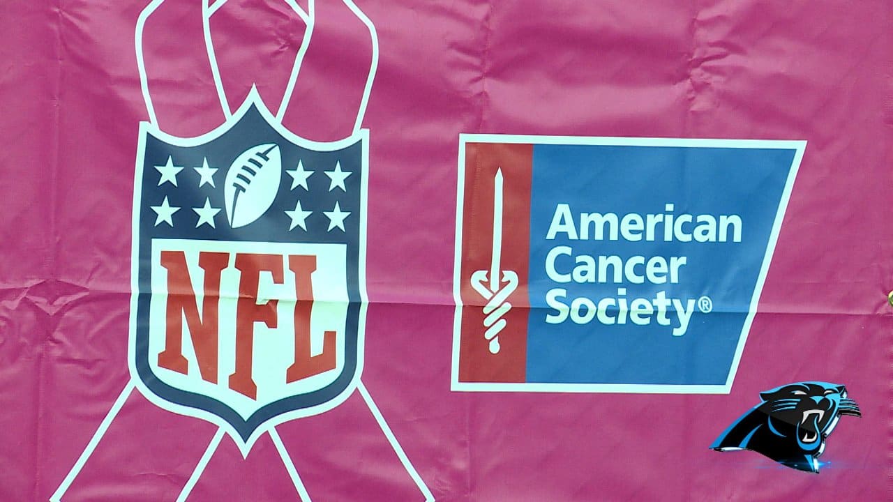 Carolina Panthers Support Breast Cancer Awareness at Sunday's Game for NFL's  Crucial Catch Initiative