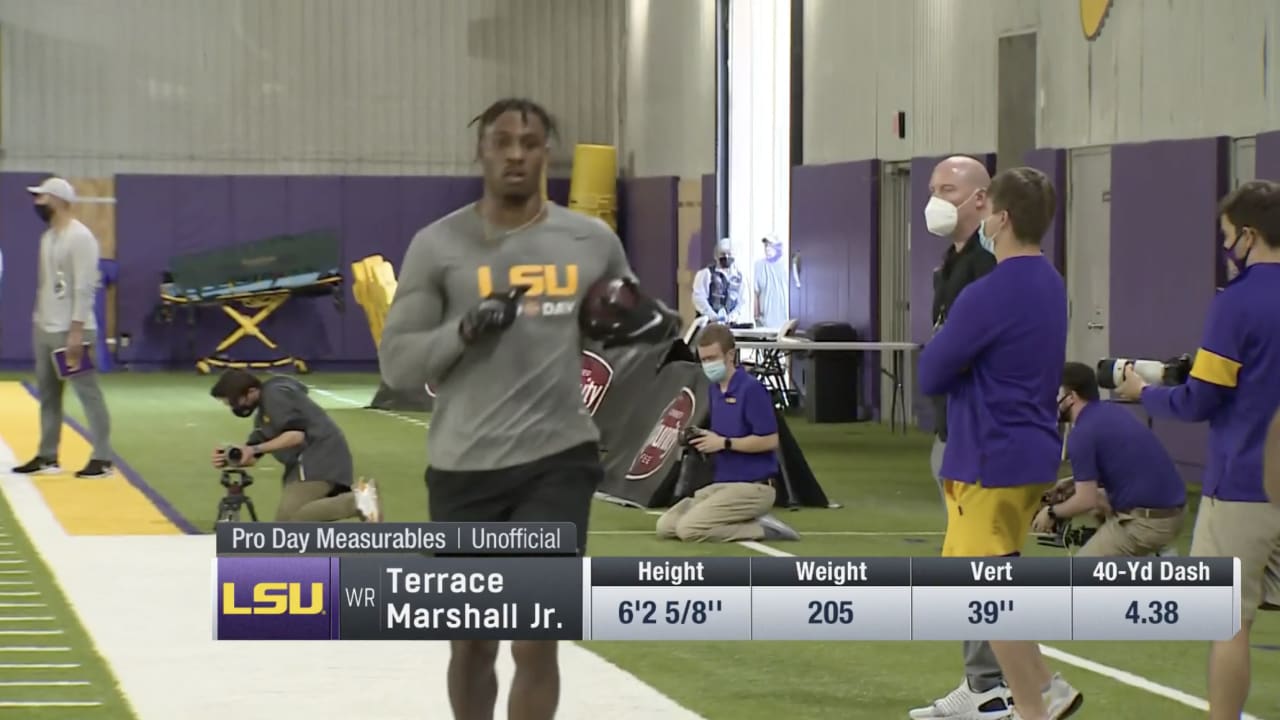 Daniel Jeremiah breaks down LSU WR Terrace Marshall Jr.'s pro day