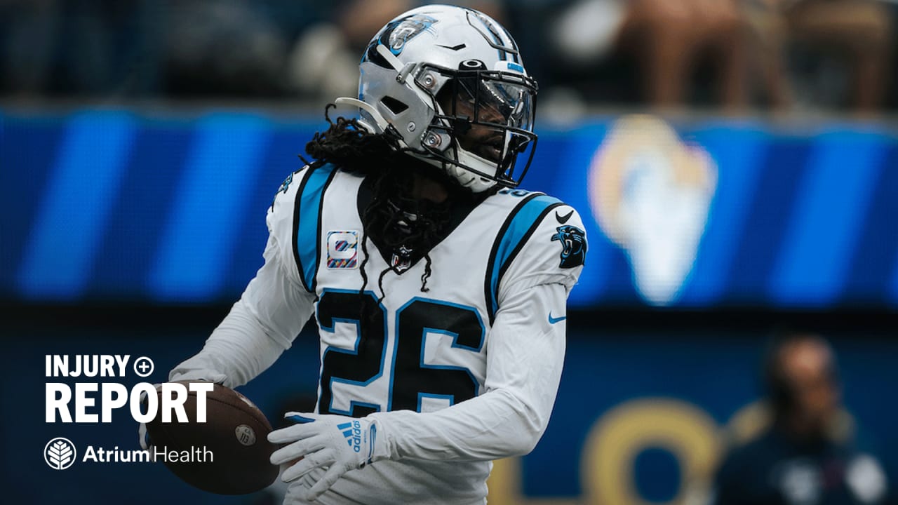 Panthers' Terrace Marshall Jr. carted off practice field with back injury,  per report 