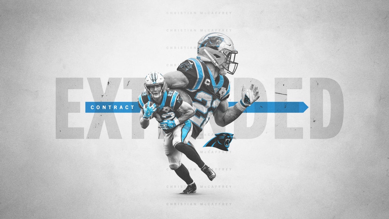 Panthers sign Christian McCaffrey to contract extension through 2025