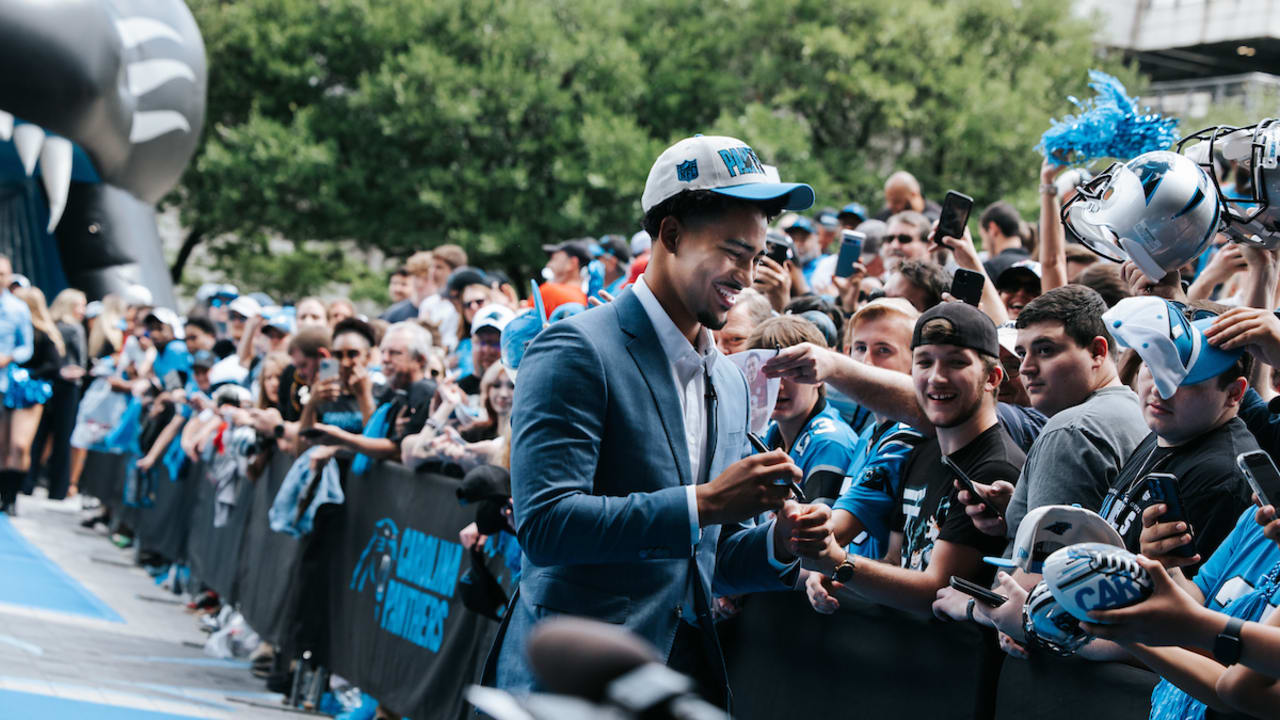 Carolina Panthers, new QB Bryce Young take field for Fan Fest - Charlotte  Business Journal