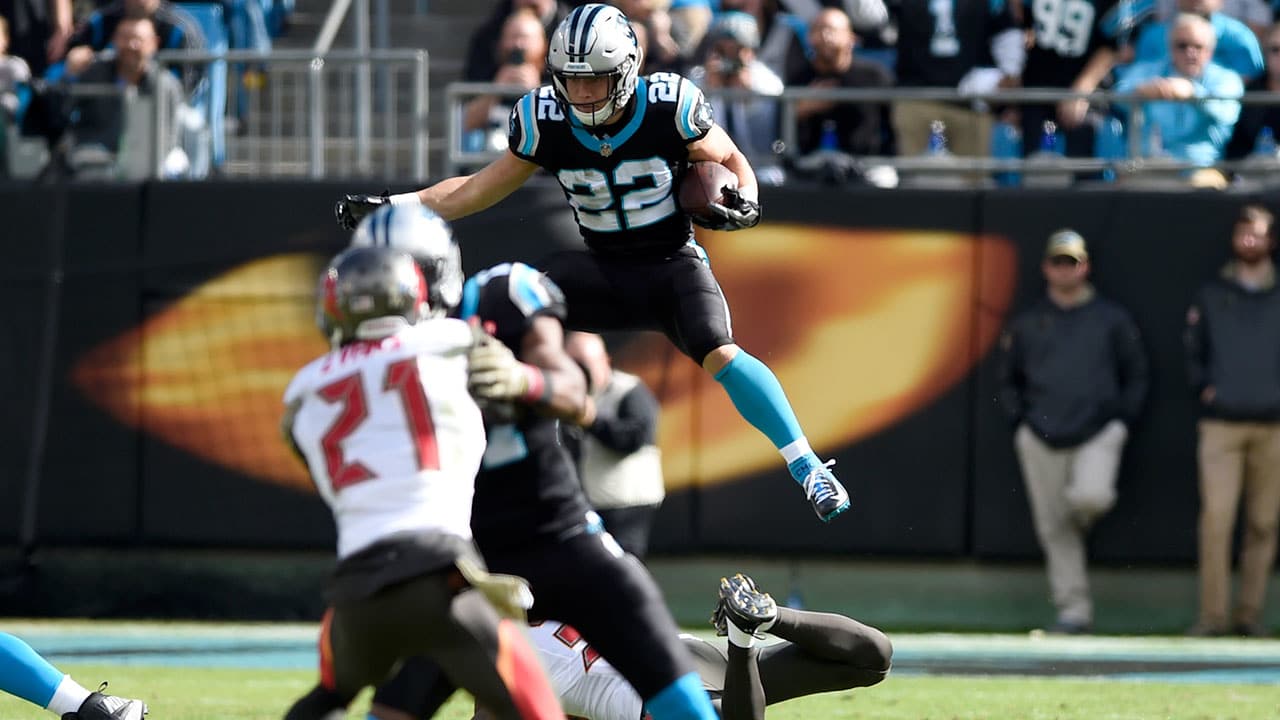 All Of Christian McCaffrey's Wow Plays Vs. Bucs