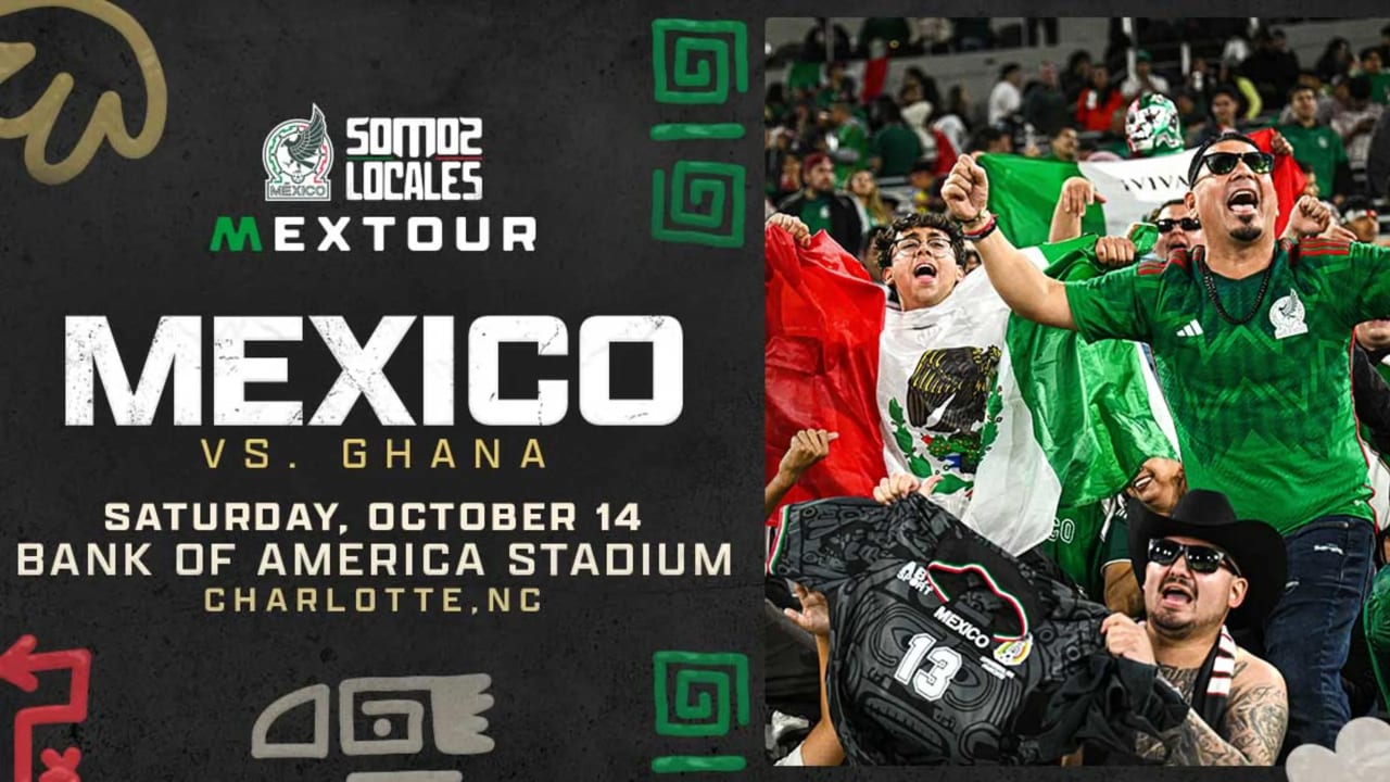 Bank of America Stadium MexTour Back to Charlotte on October