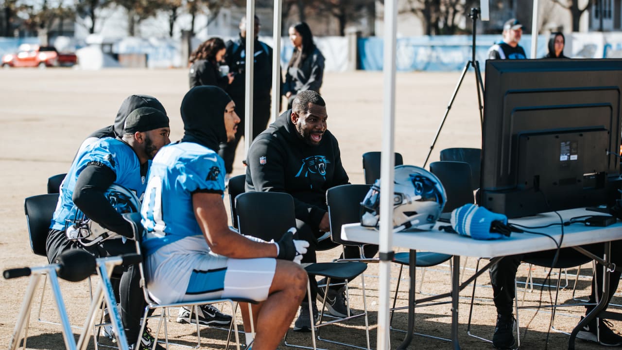 Instant replay on practice field helping run game