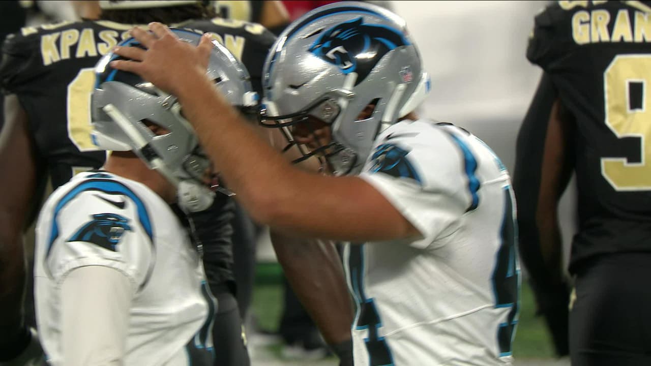 Must-See: Eddy Piñeiro has tons of room to spare on 52-yard FG in first quarter