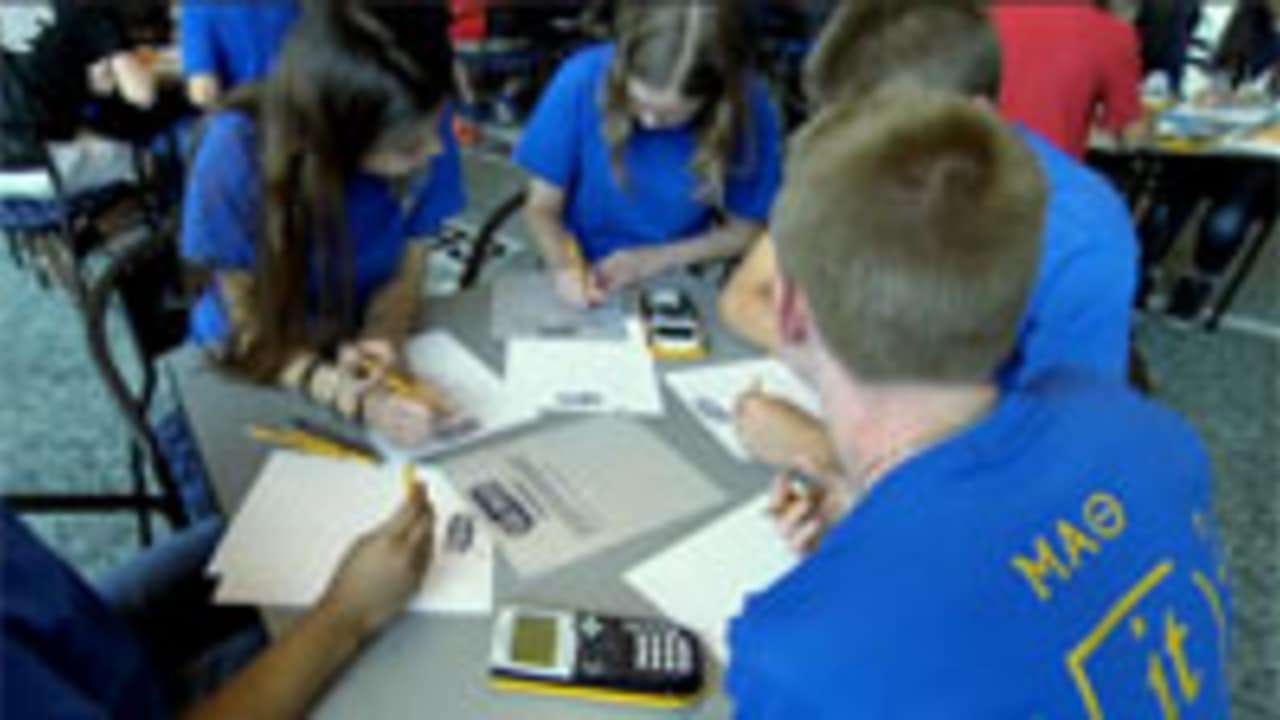 Panthers host math competition