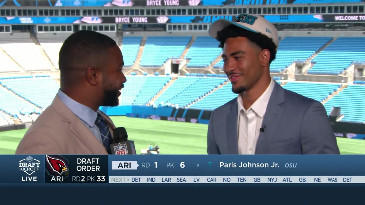 NFL Network: Bryce Young shares his first impressions of Carolina with  Cameron Wolfe