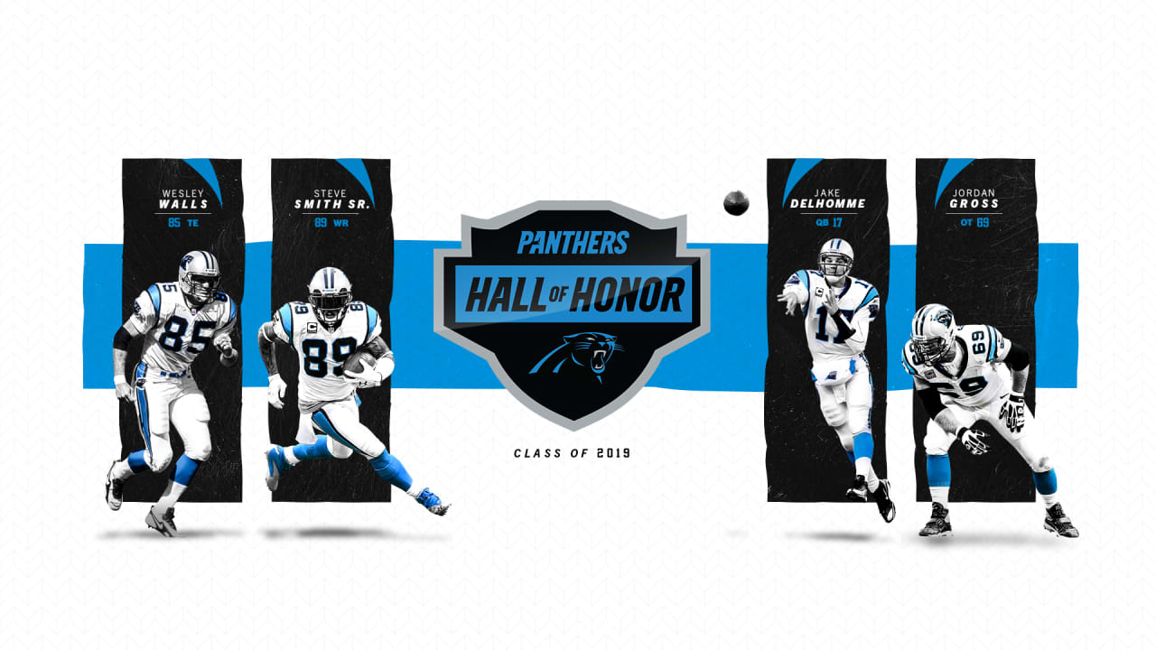 Delhomme, Smith, Walls, Gross to join Panthers Hall of Honor