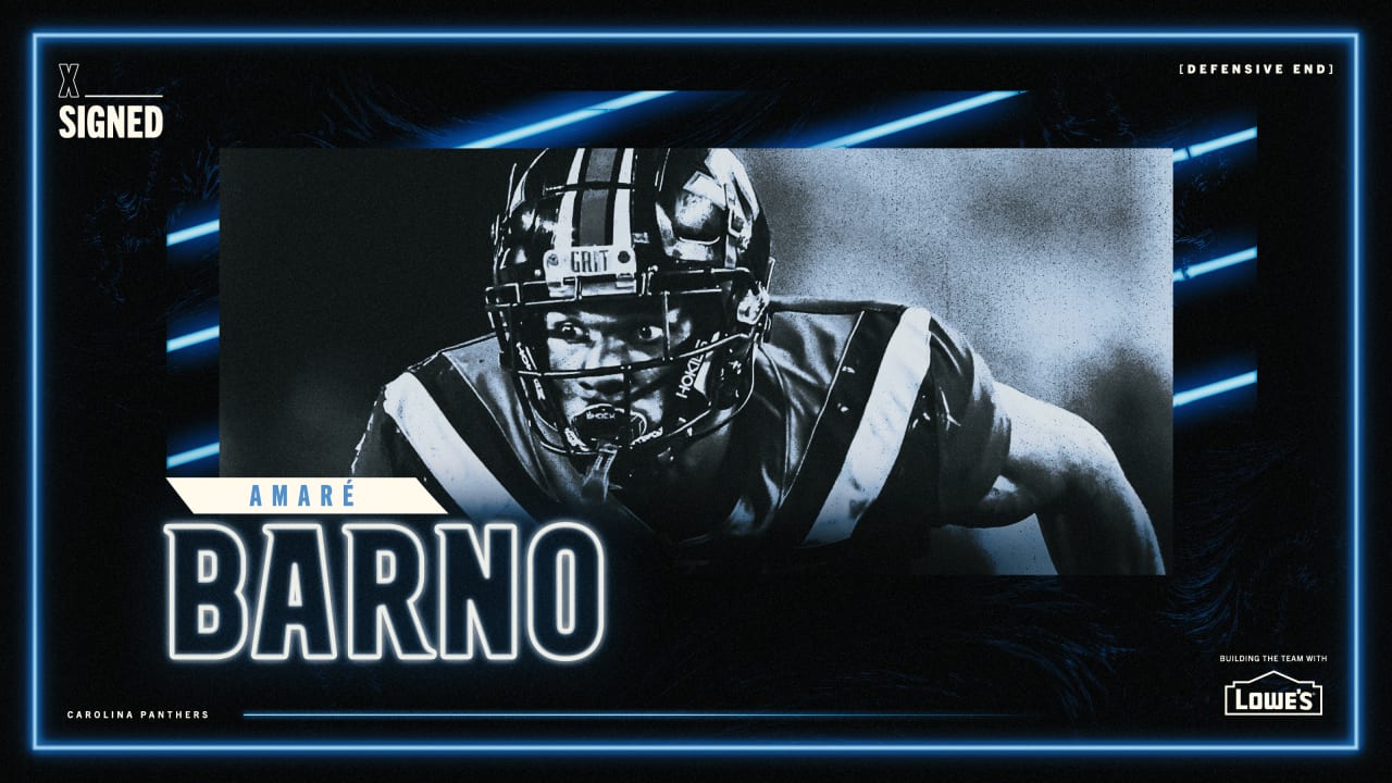 Amaré Barno signs rookie deal