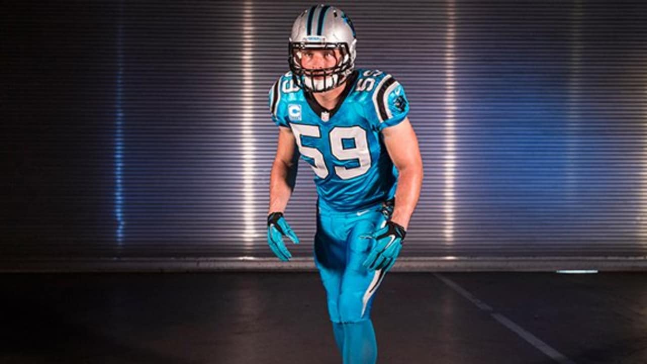 Luke KuechlyNFL Color Rush jersey for Thanksgiving day game