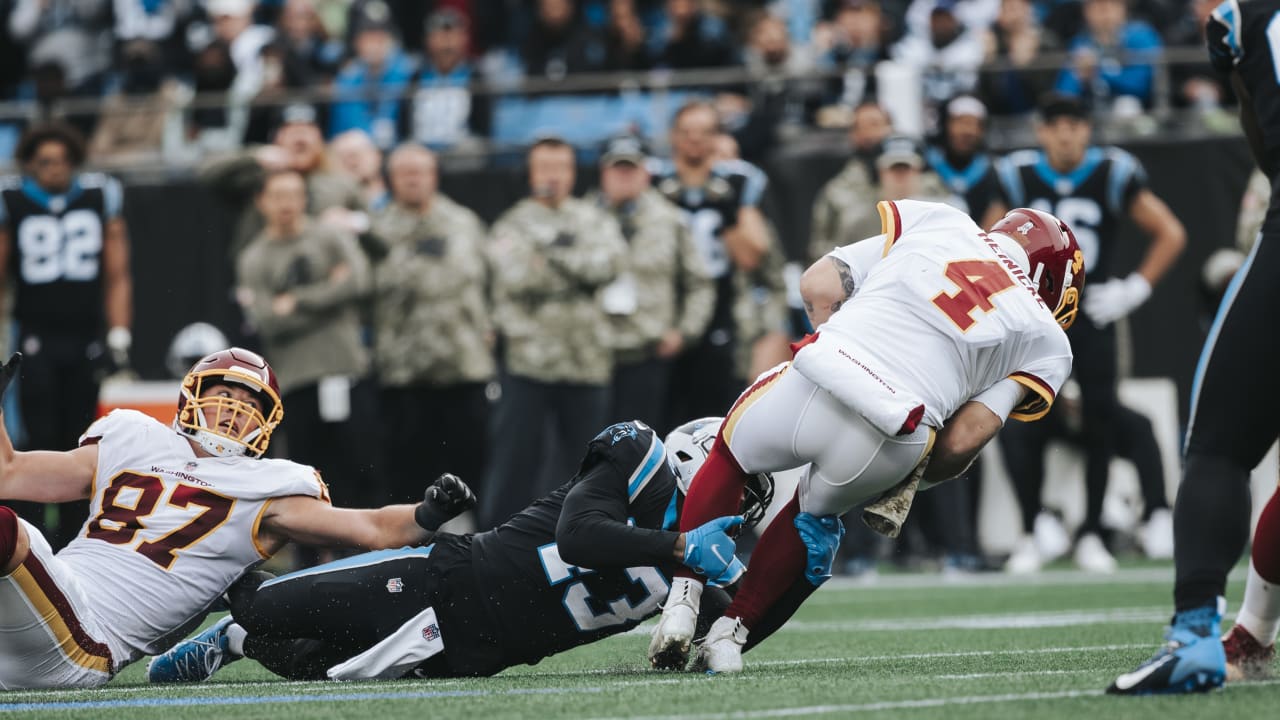 Taylor Heinicke's Best Plays From Week 11 vs. Panthers