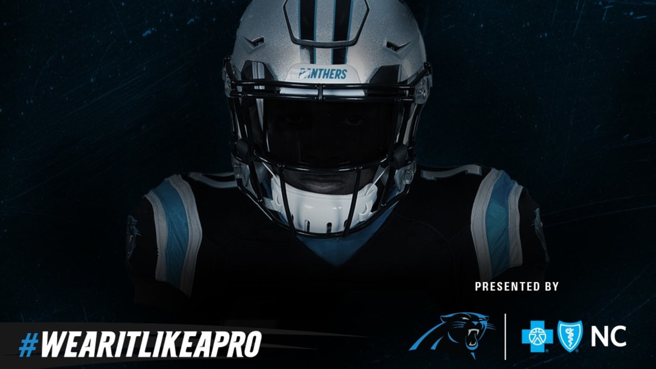 NFL Carolina Panthers Helmet Fan Mask 