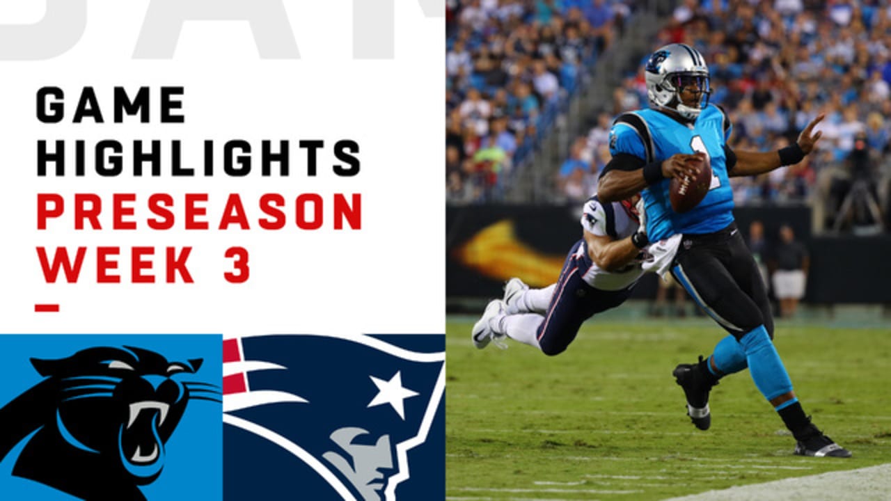 Highlights Panthers vs. Patriots