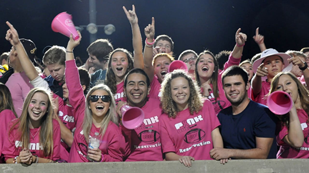 Carolina Panthers Support Breast Cancer Awareness at Sunday's Game for NFL's  Crucial Catch Initiative