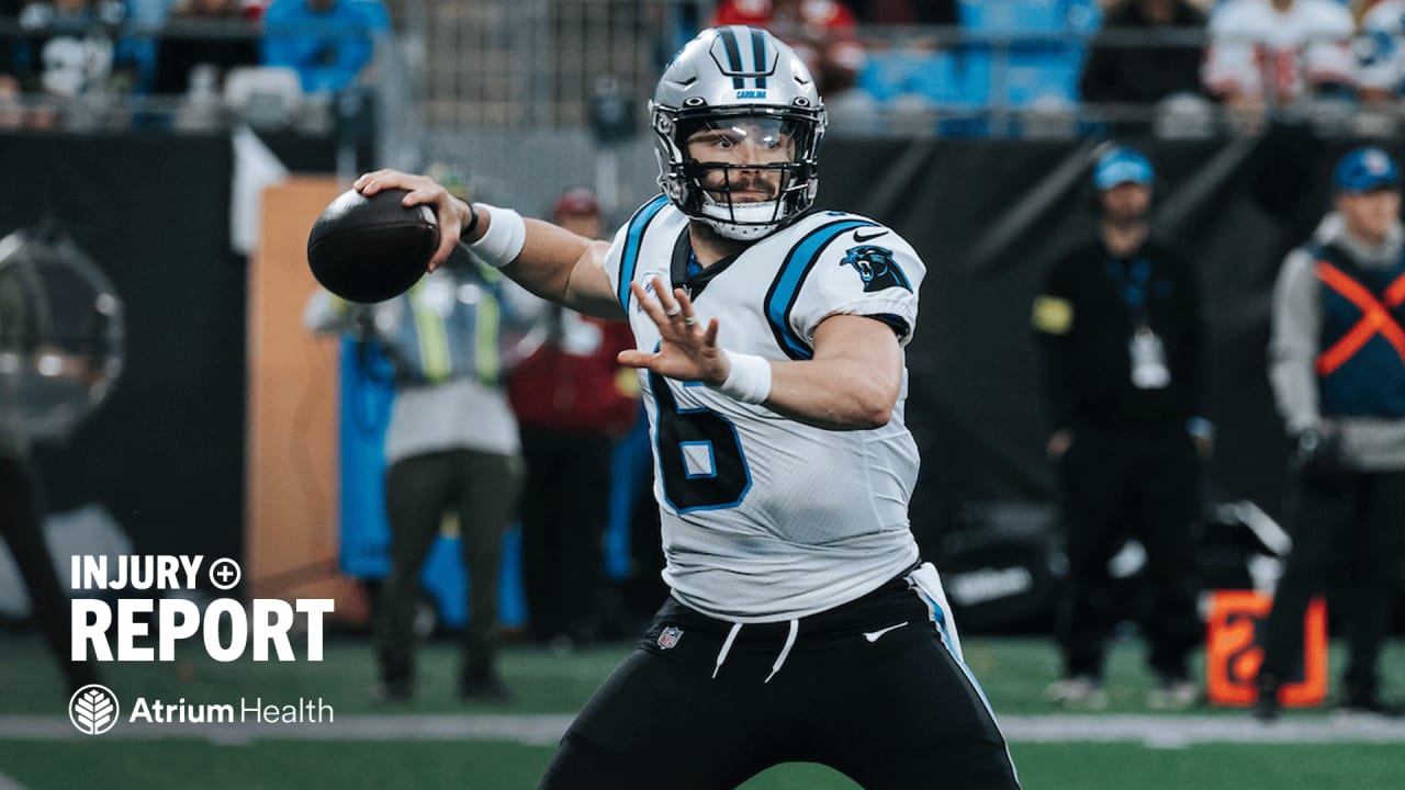 Baker Mayfield in boot, Panthers unsure of status for Week 6 - ESPN