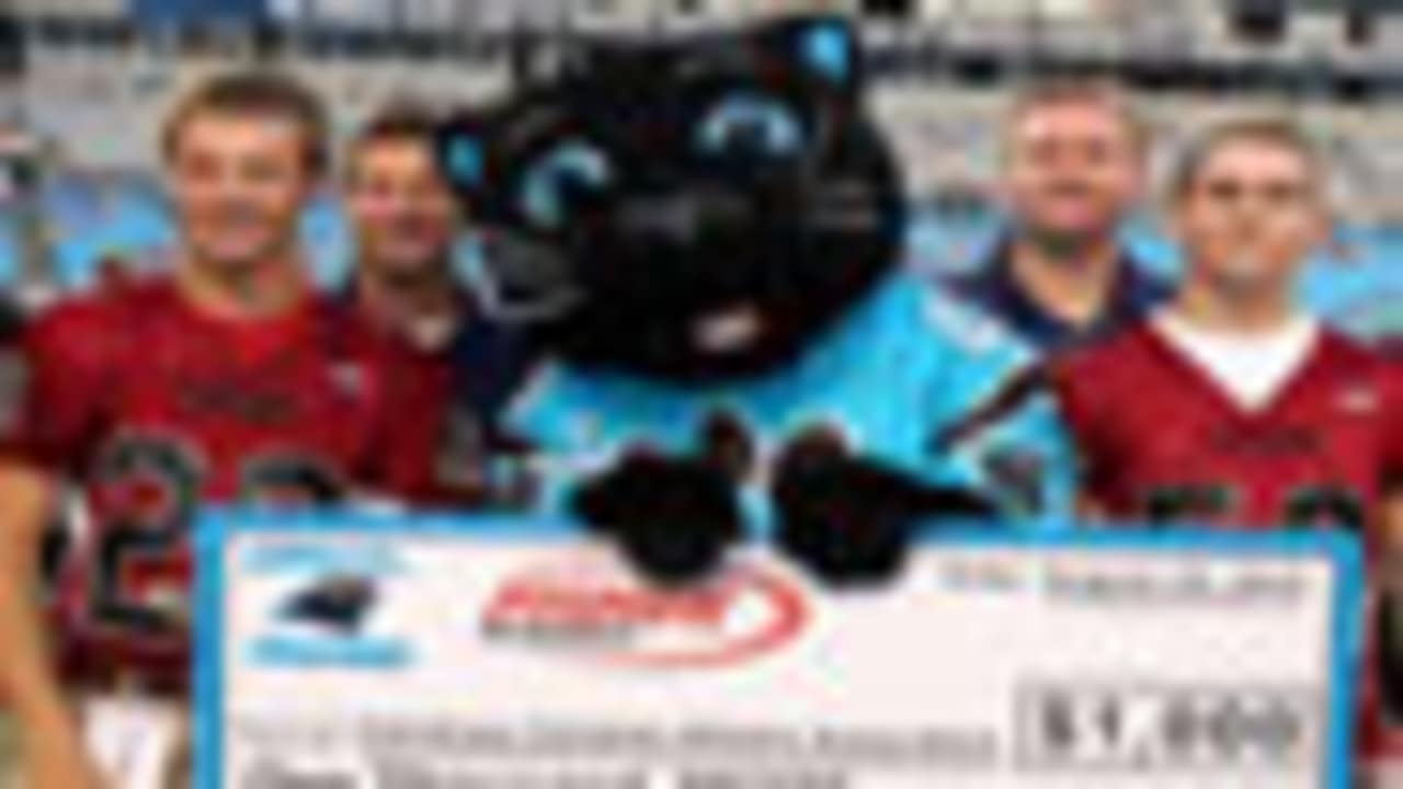 Panthers, Fisher Athletic award equipment grants