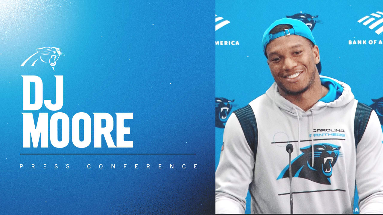 NFL free agency: Panthers sign DJ Moore to 4-year contract extension - Cat  Scratch Reader