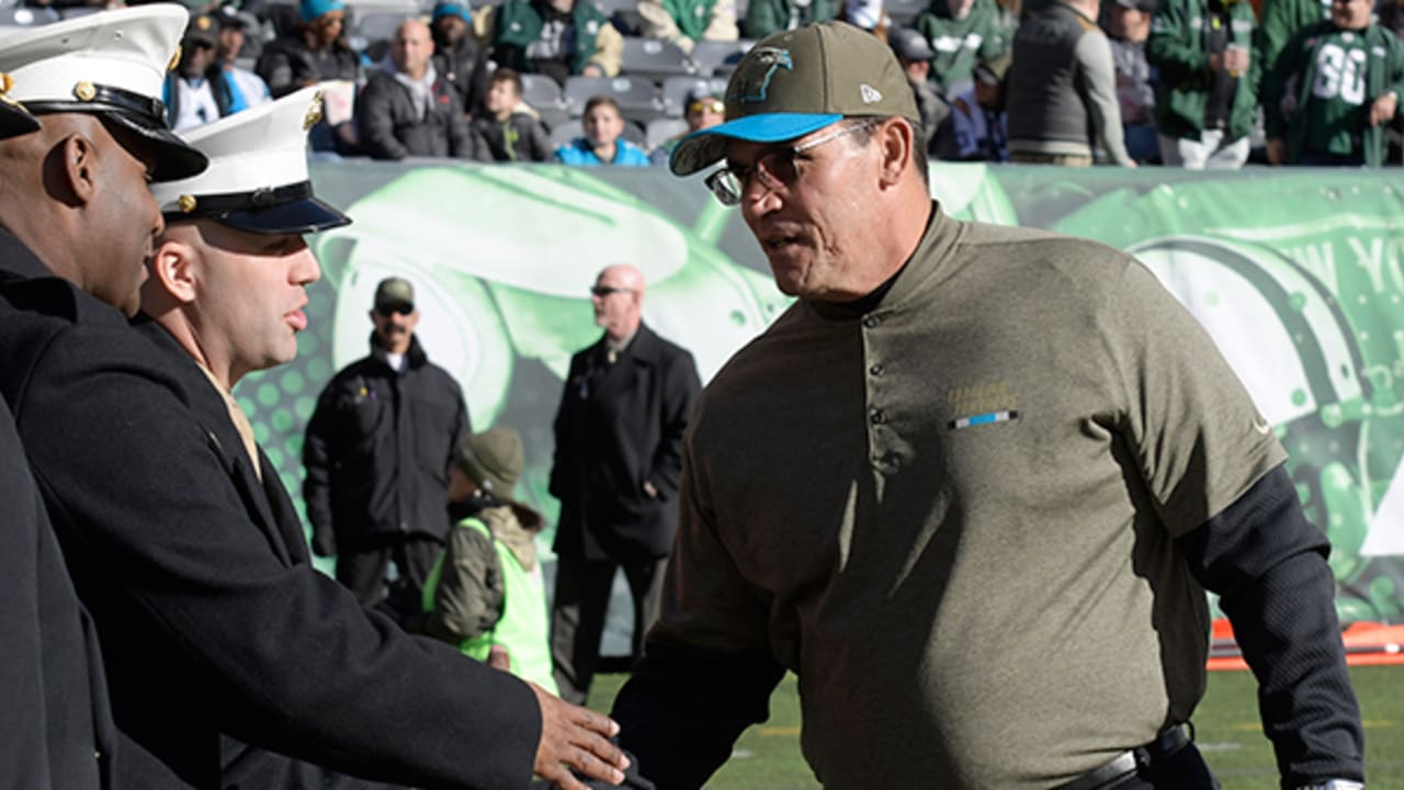 Ron Rivera named a finalist for the NFL's Salute to Service award