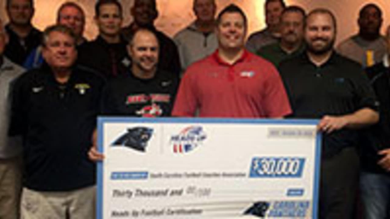 Panthers award Head's Up Football grant