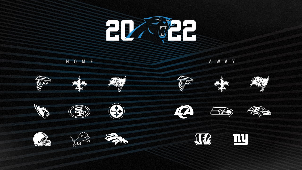 Carolina Panthers 2022 schedule released