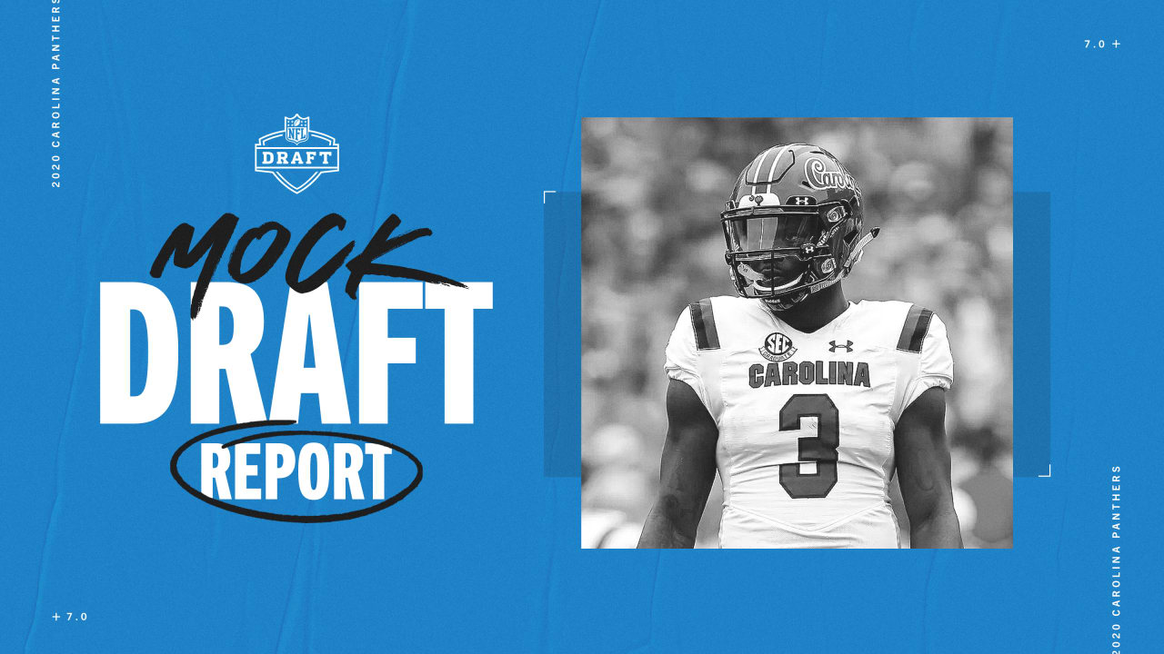 carolina panthers mock draft