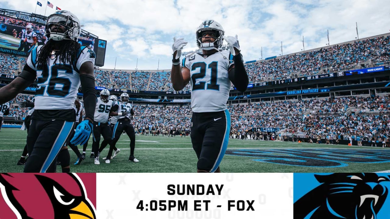 Week 4 Video Preview Panthers vs. Cardinals