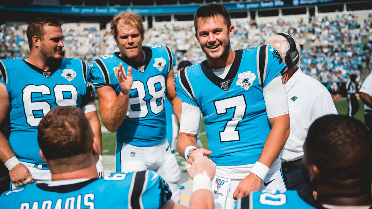 Carolina Panthers Kyle Allen 2019 Salute To Service Nfl 100 Mens