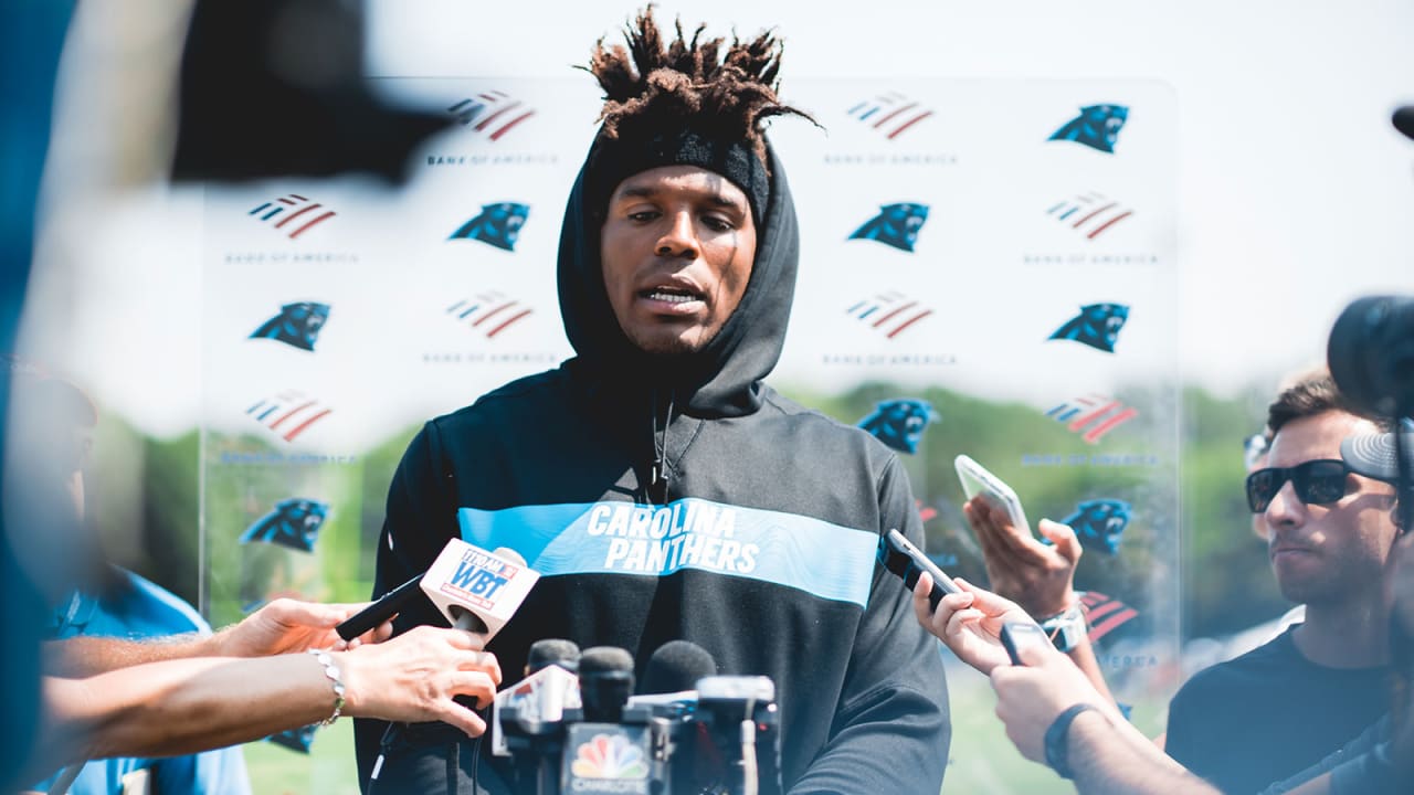Cam Newton Training Camp Press Conference
