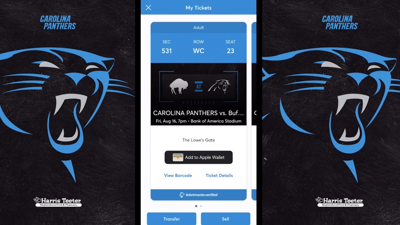 buy panthers tickets online
