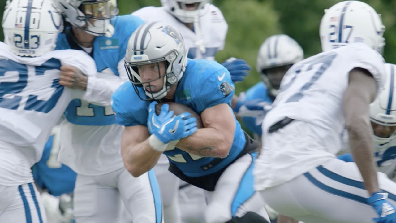 Camp Highlight: Christian McCaffrey jukes Colts defender