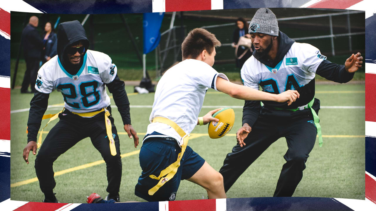 Panthers Players Hold Play 60 Camp With London Students