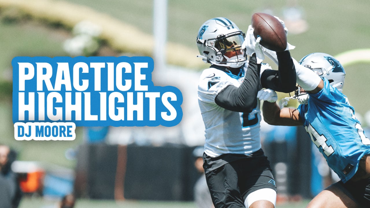 Download Carolina Panthers DJ Moore Panthers Training Camp