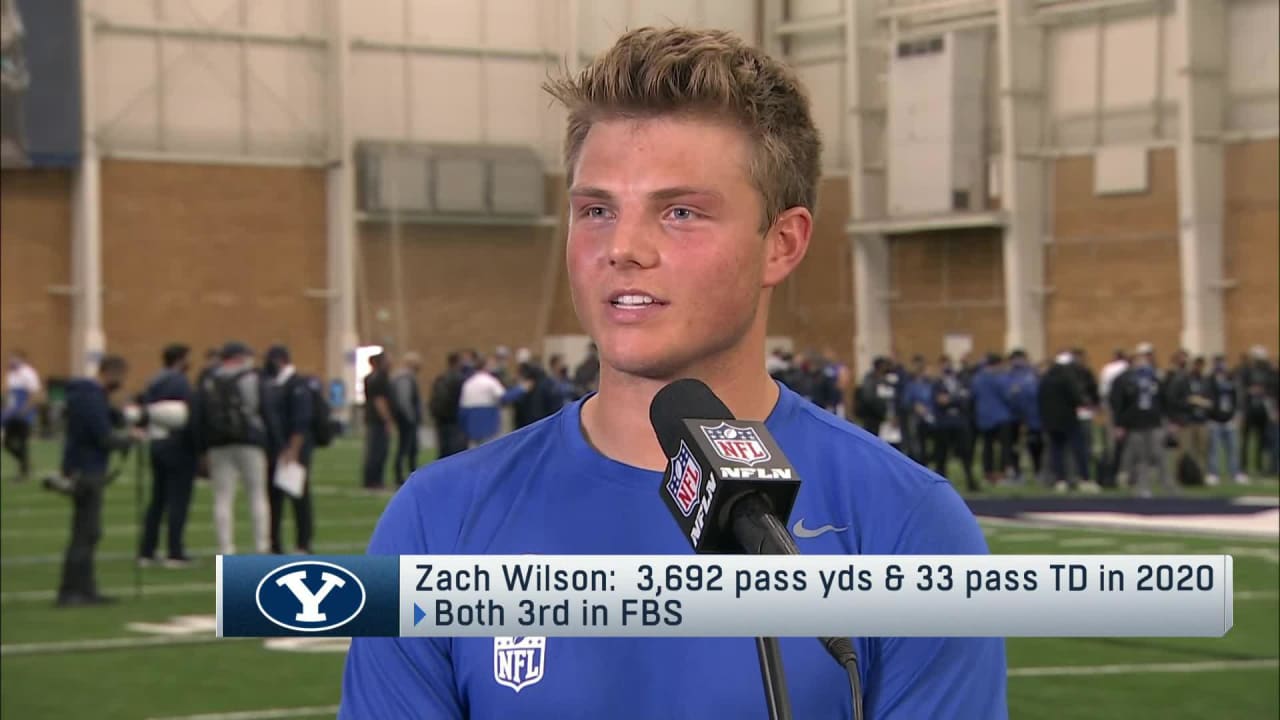 Zach Wilson talks about life in the NFL, his brother's college choice -  Deseret News