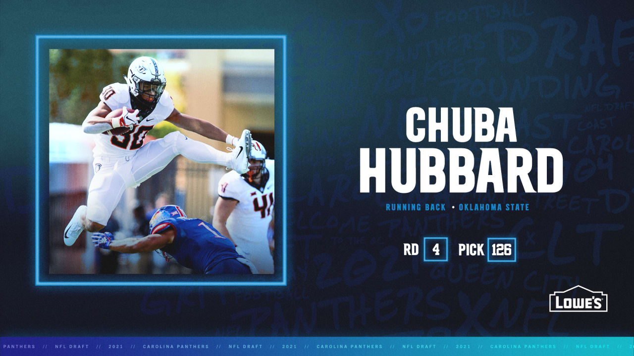 Panthers draft Chuba Hubbard with 126th overall pick
