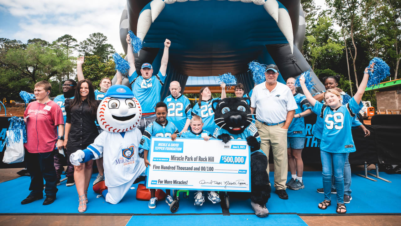 Panthers donating dirt from Bank of America Stadium to local parks