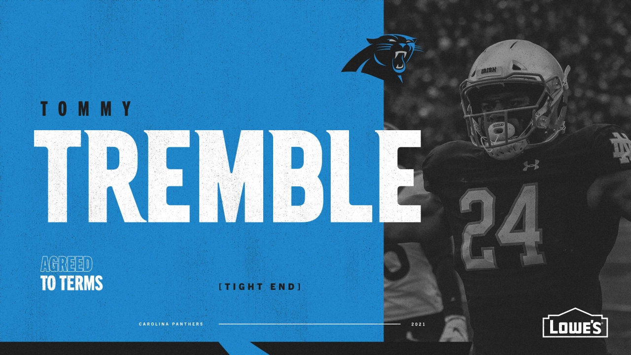 2021 NFL Draft, TE Tommy Tremble Selected by Carolina