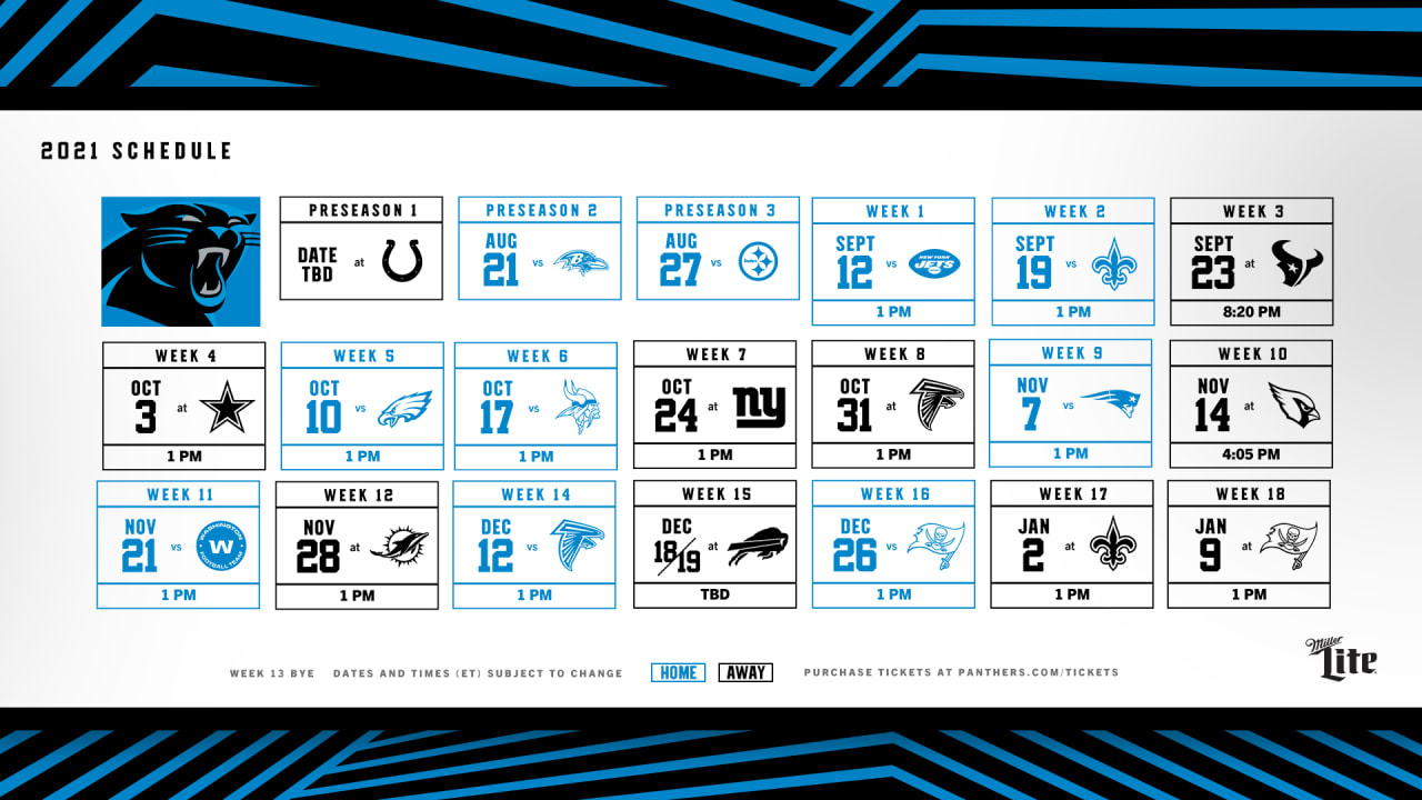 2021 NFL Schedule Release: Colts' 17-game regular season schedule announced