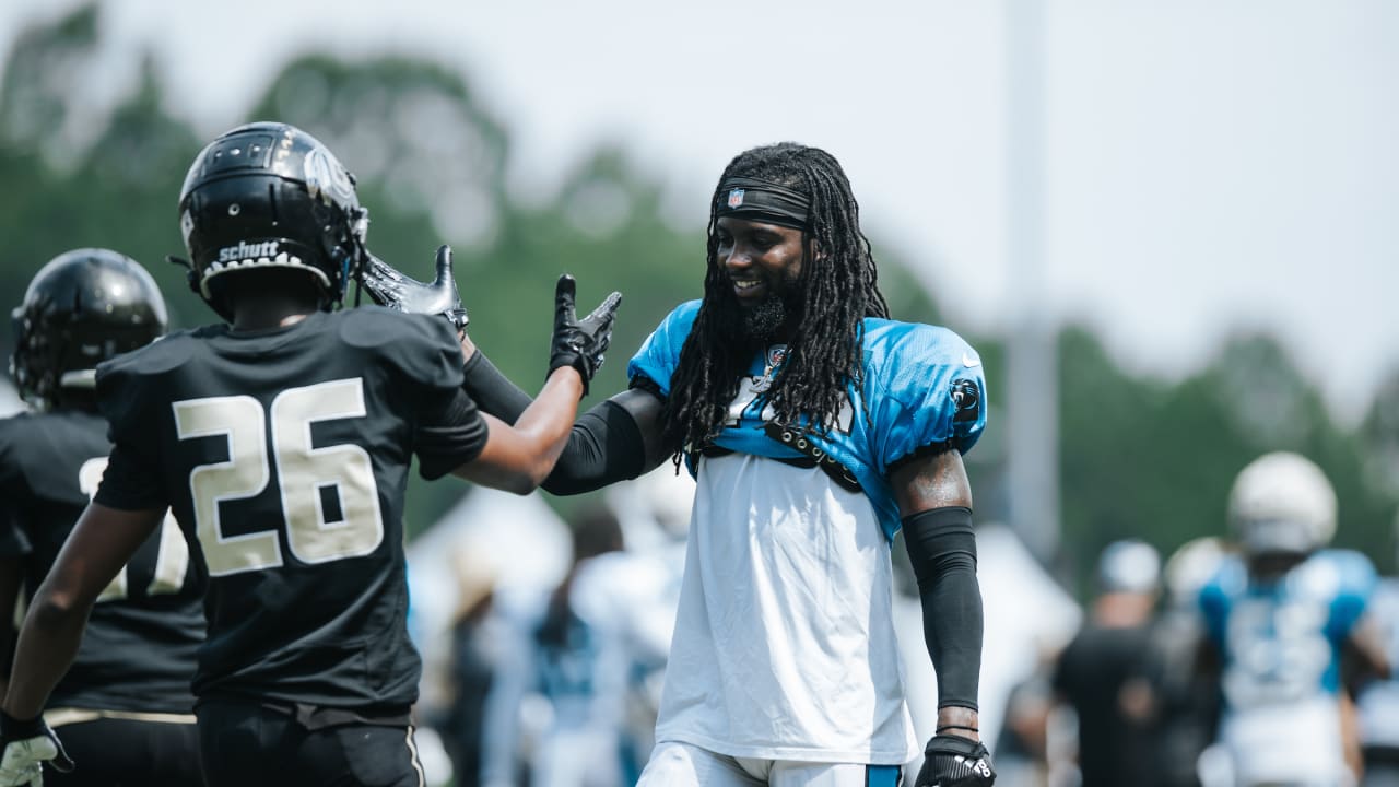 Best of PanthersGaffney joint practice at 2022 training camp