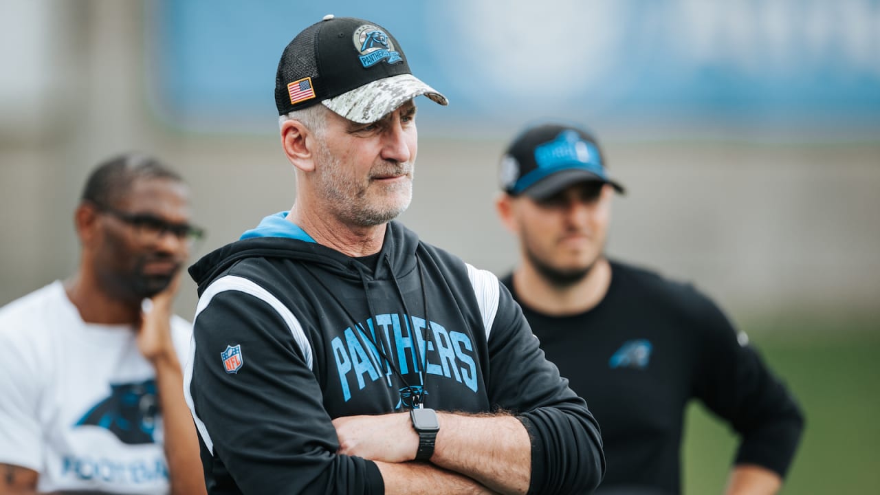 Coach Reich: Panthers at 'different stage' than most NFL teams