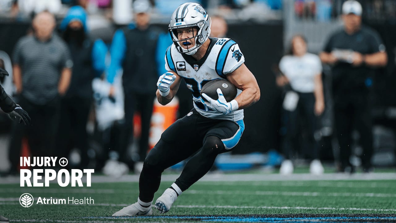 Christian McCaffrey (thigh) held out of Wednesday's practice, listed on injury  report