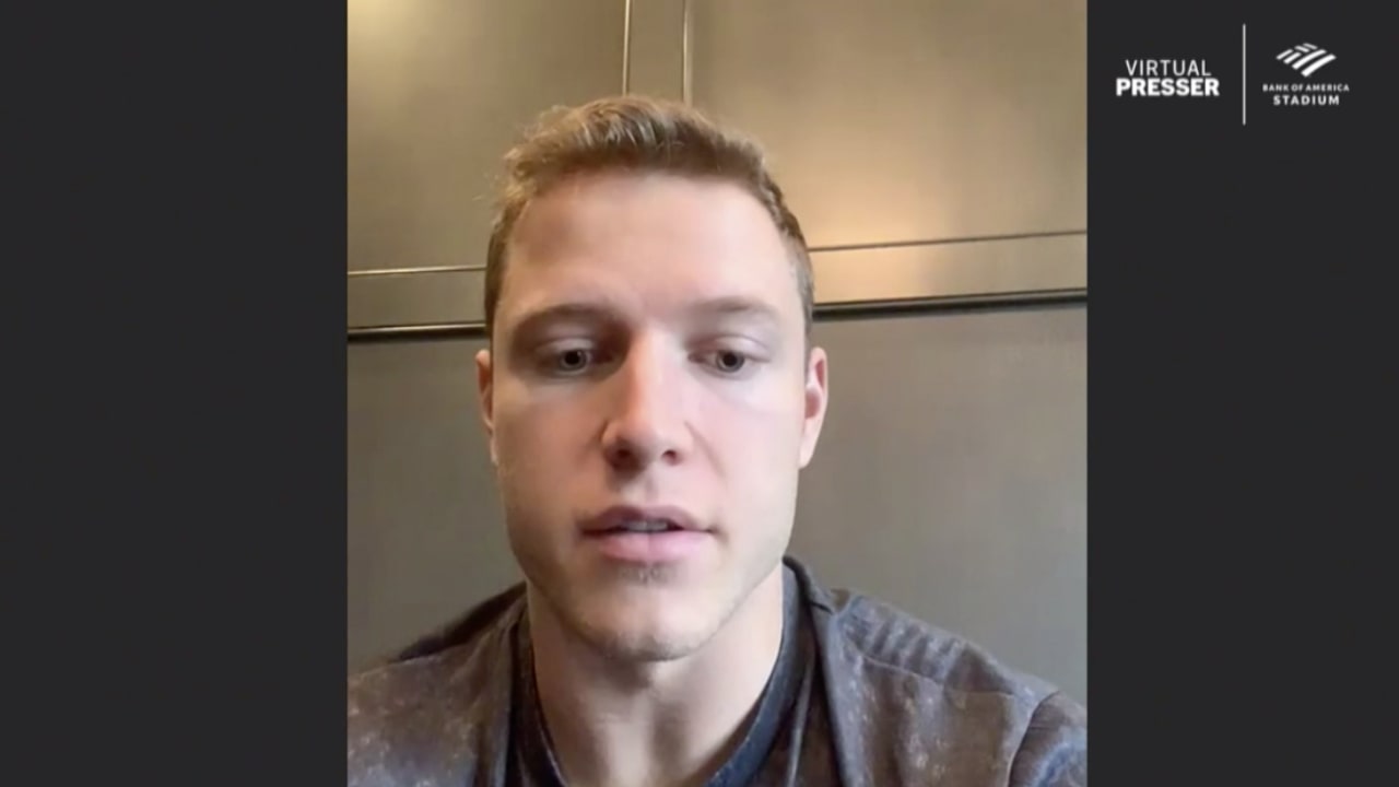 Christian McCaffrey talks about how he's feeling after bye week