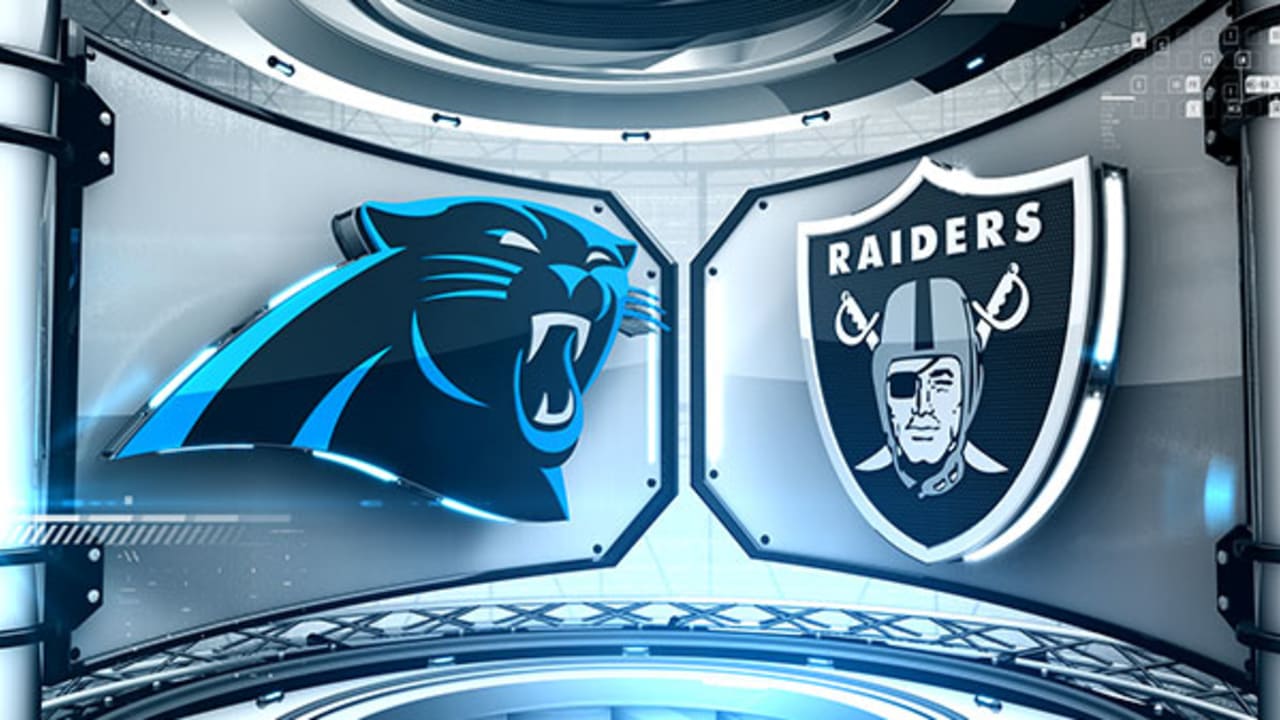 Game Preview Panthers at Raiders