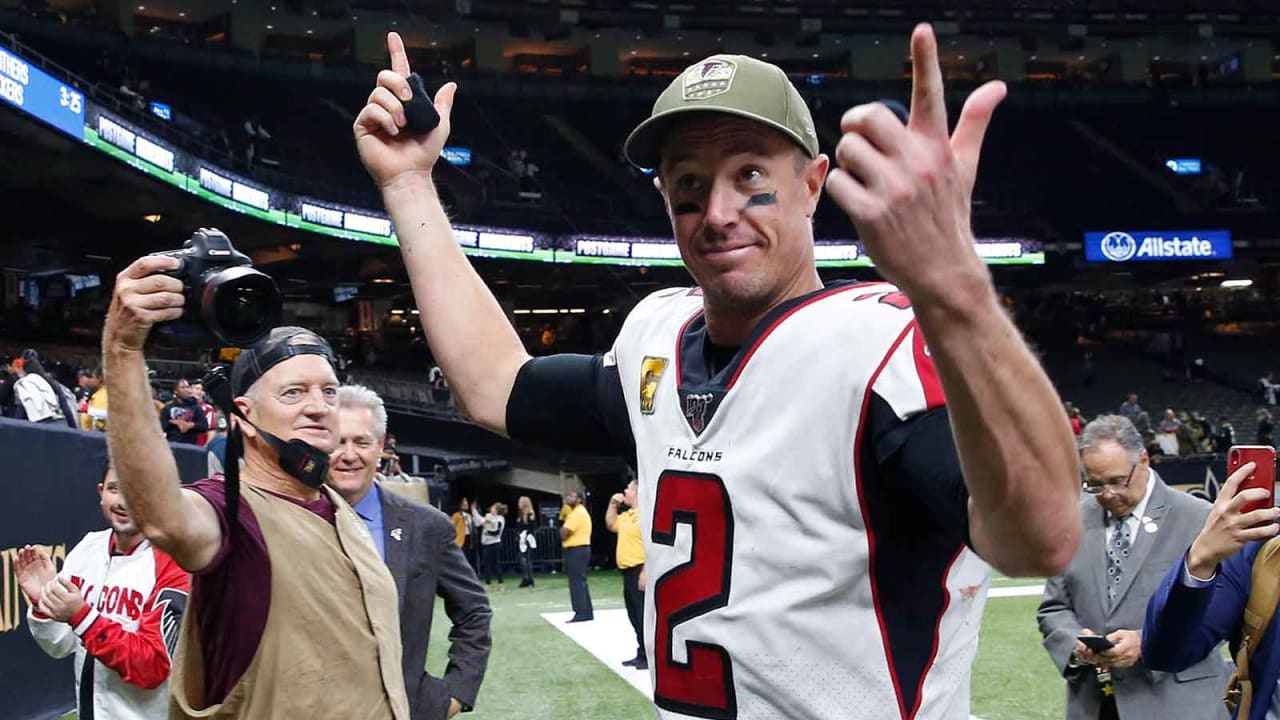 So how exactly did the Falcons knock off the Saints last week?