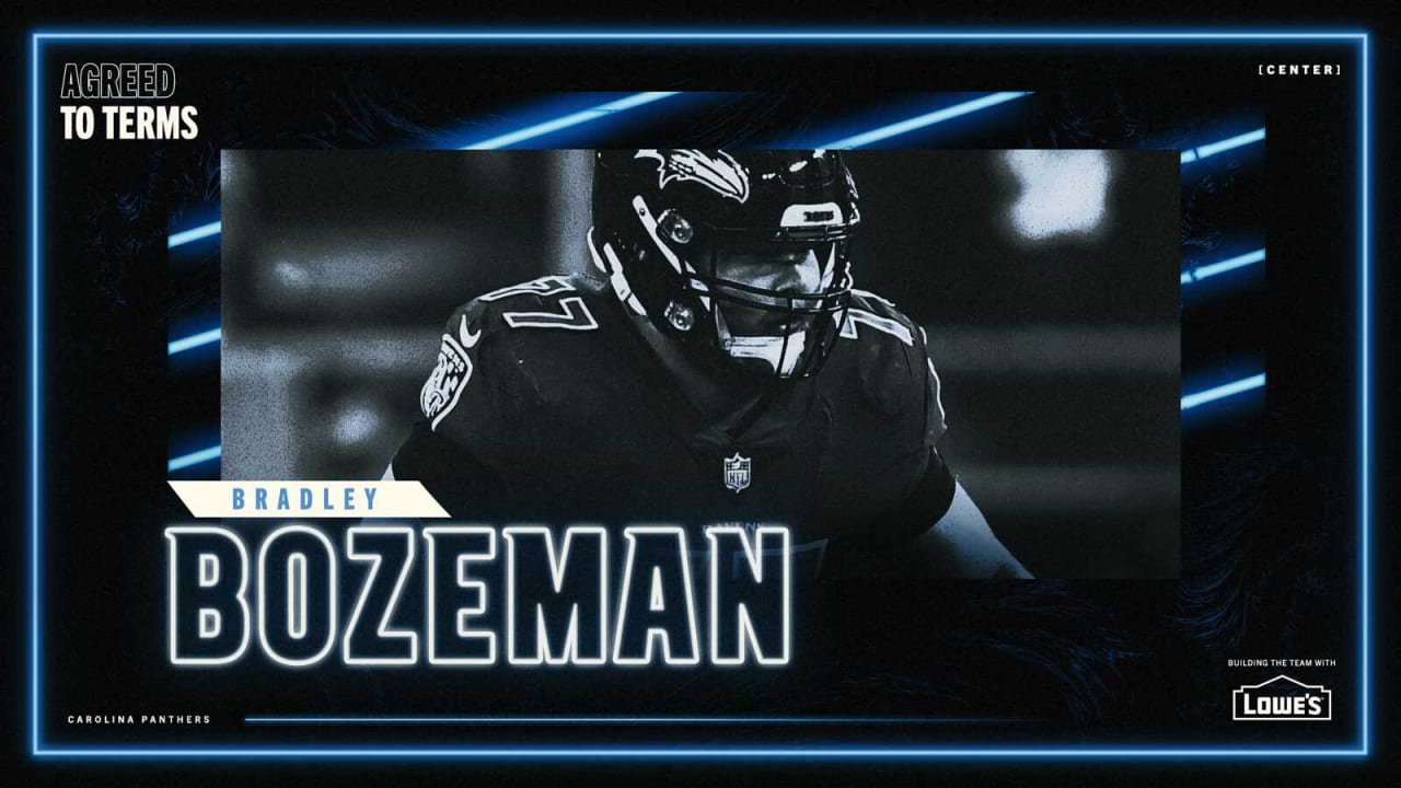 NFL Free Agency: Bradley Bozeman re-signs with Carolina Panthers