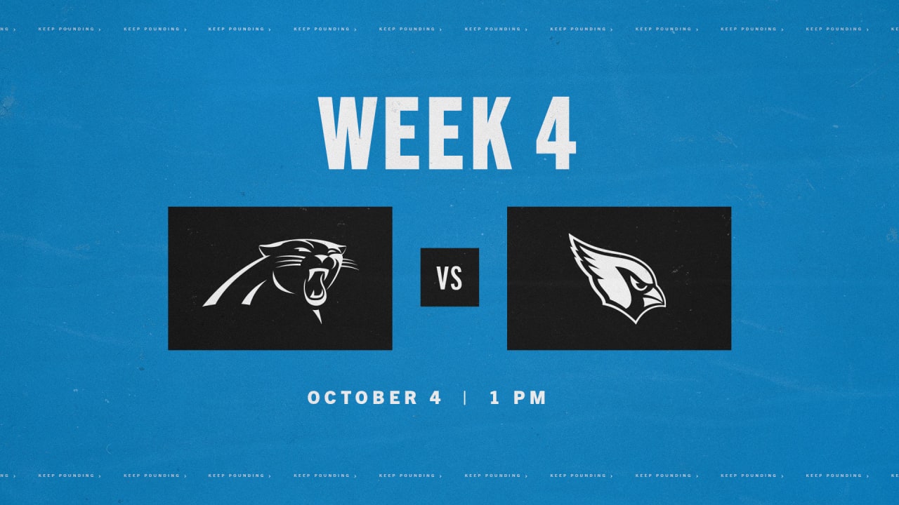 How To Watch Panthers Vs. Cardinals On October 4, 2020