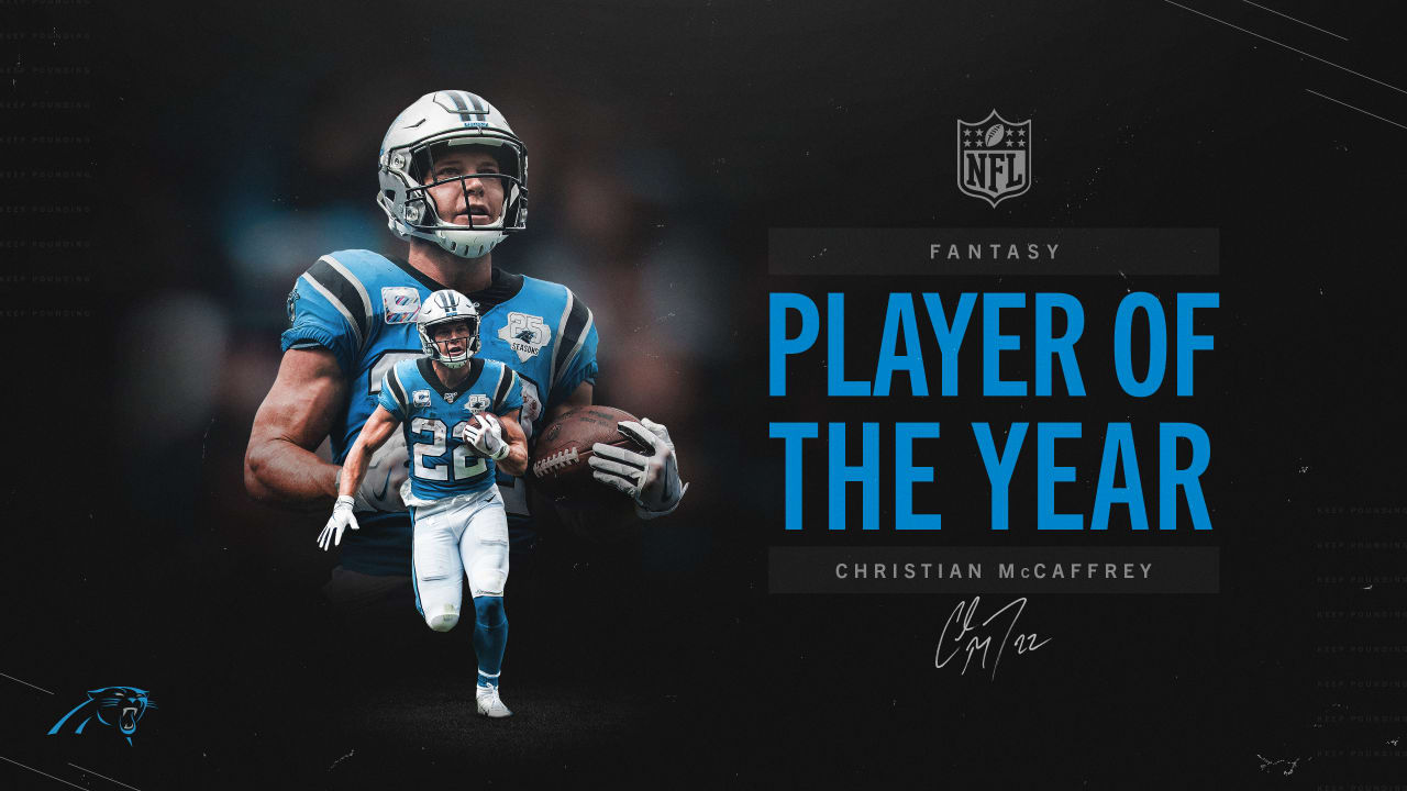 Christian McCaffrey named NFL Fantasy Player of the Year